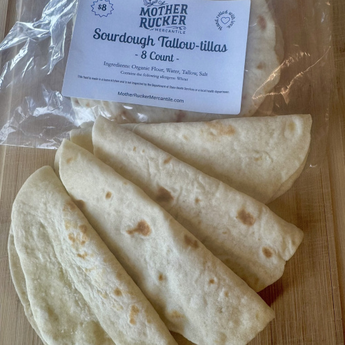 Sourdough Tallow-Tillas